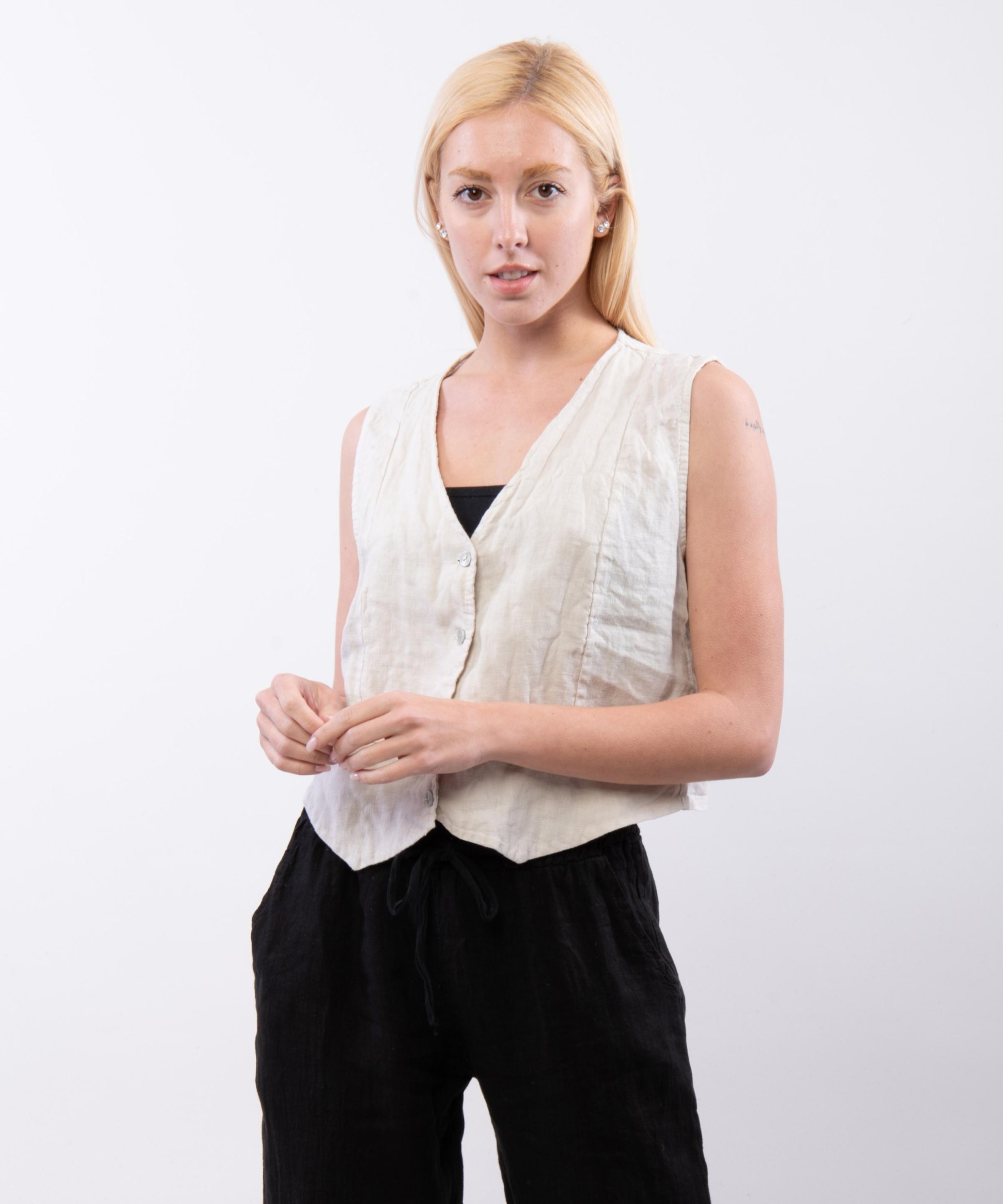 Gilet Lino