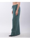 Pantalone Lino a Palazzo con Nastro