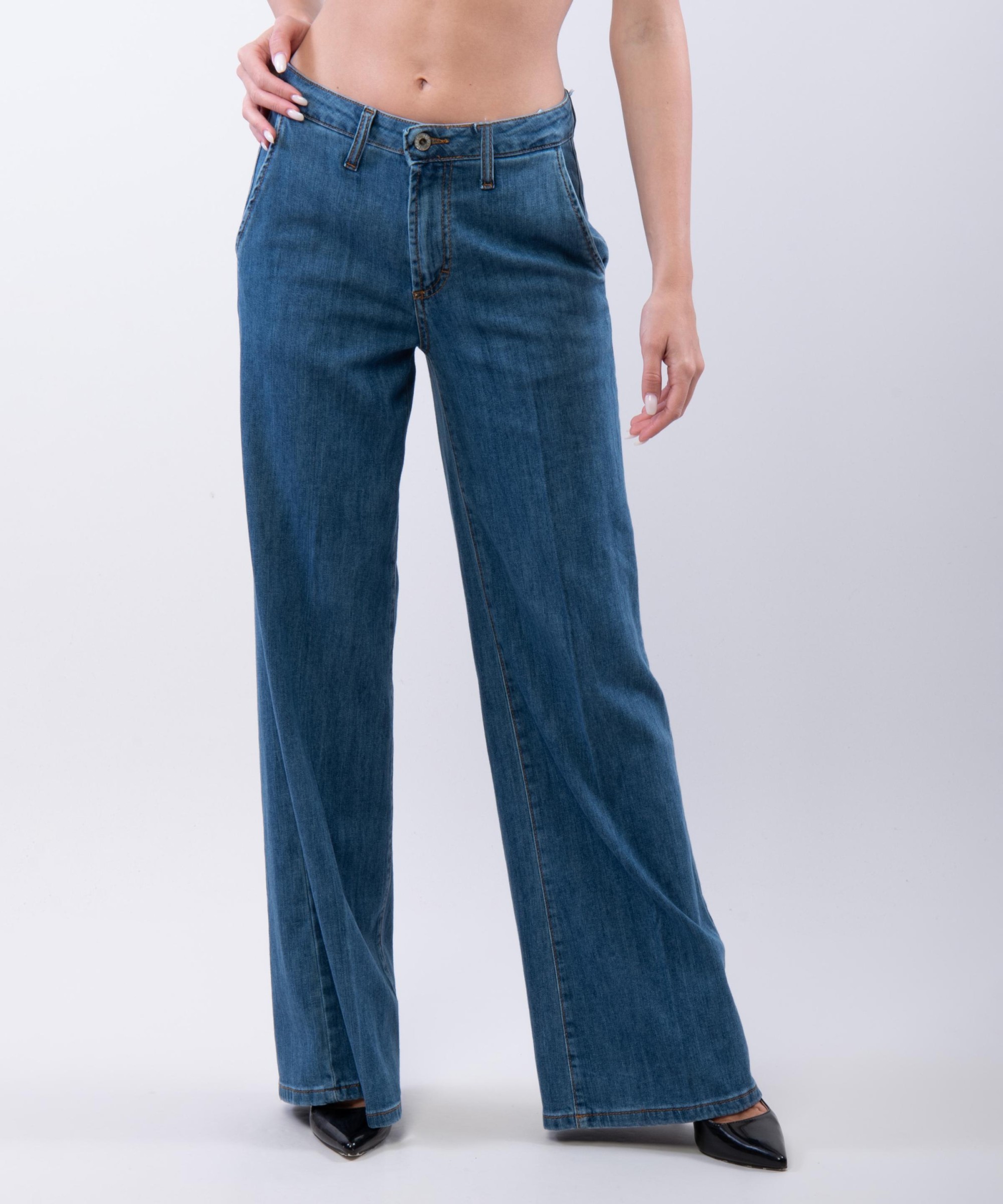Jeans a Palazzo leggero