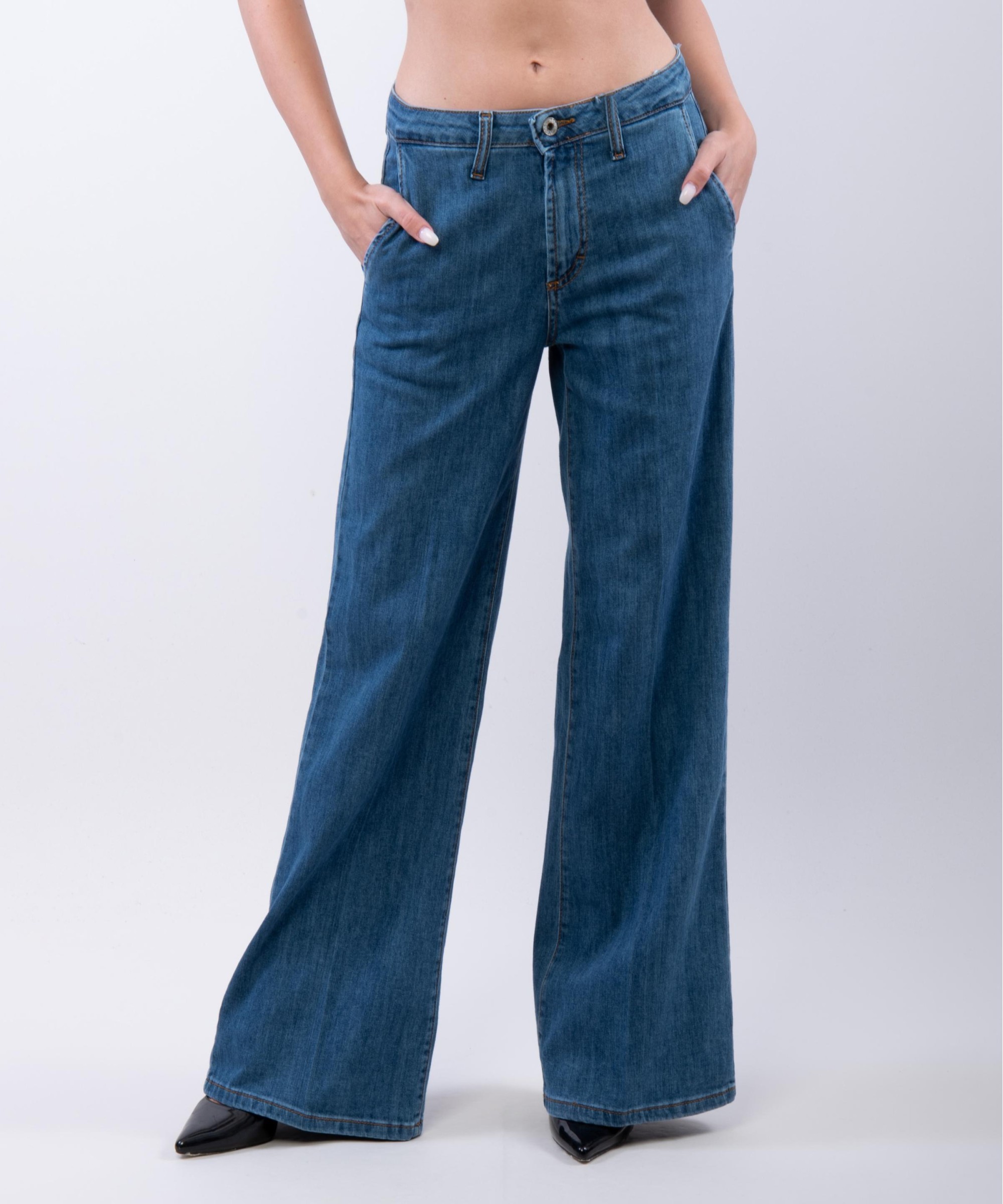 Jeans a Palazzo leggero