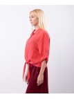 Camicia Lino Classica con Nodo
