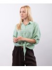 Camicia Lino Classica con Nodo