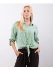 Camicia Lino Classica con Nodo