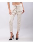 Pantaloni elasticizzati a righe