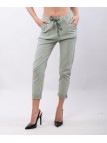 Pantaloni elasticizzati a righe
