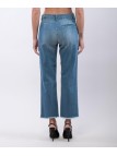 jeans con frange