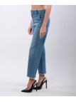 jeans con frange