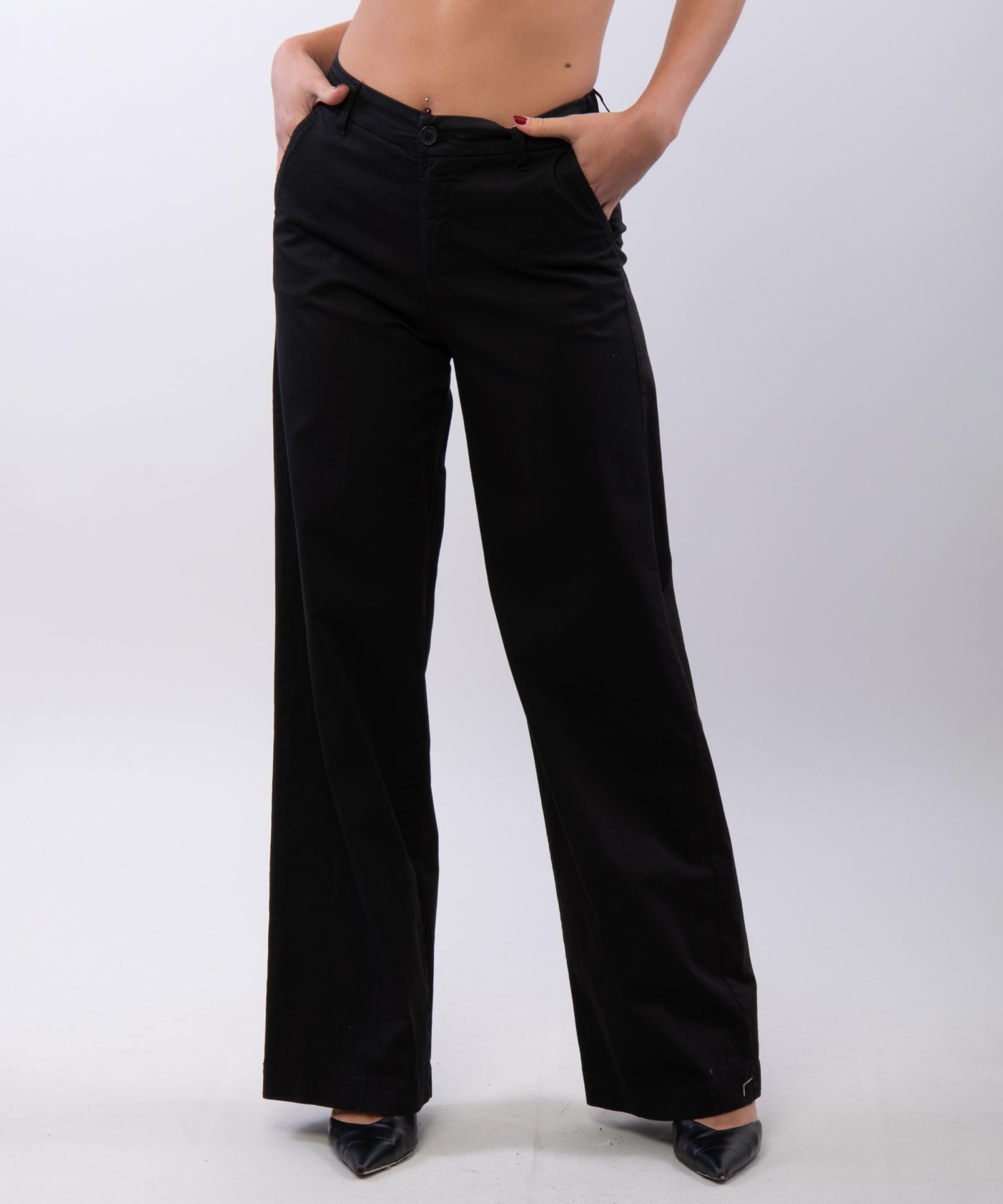 Pantalone Palazzo con elastico