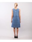 Abito Midi Lino con Nodo