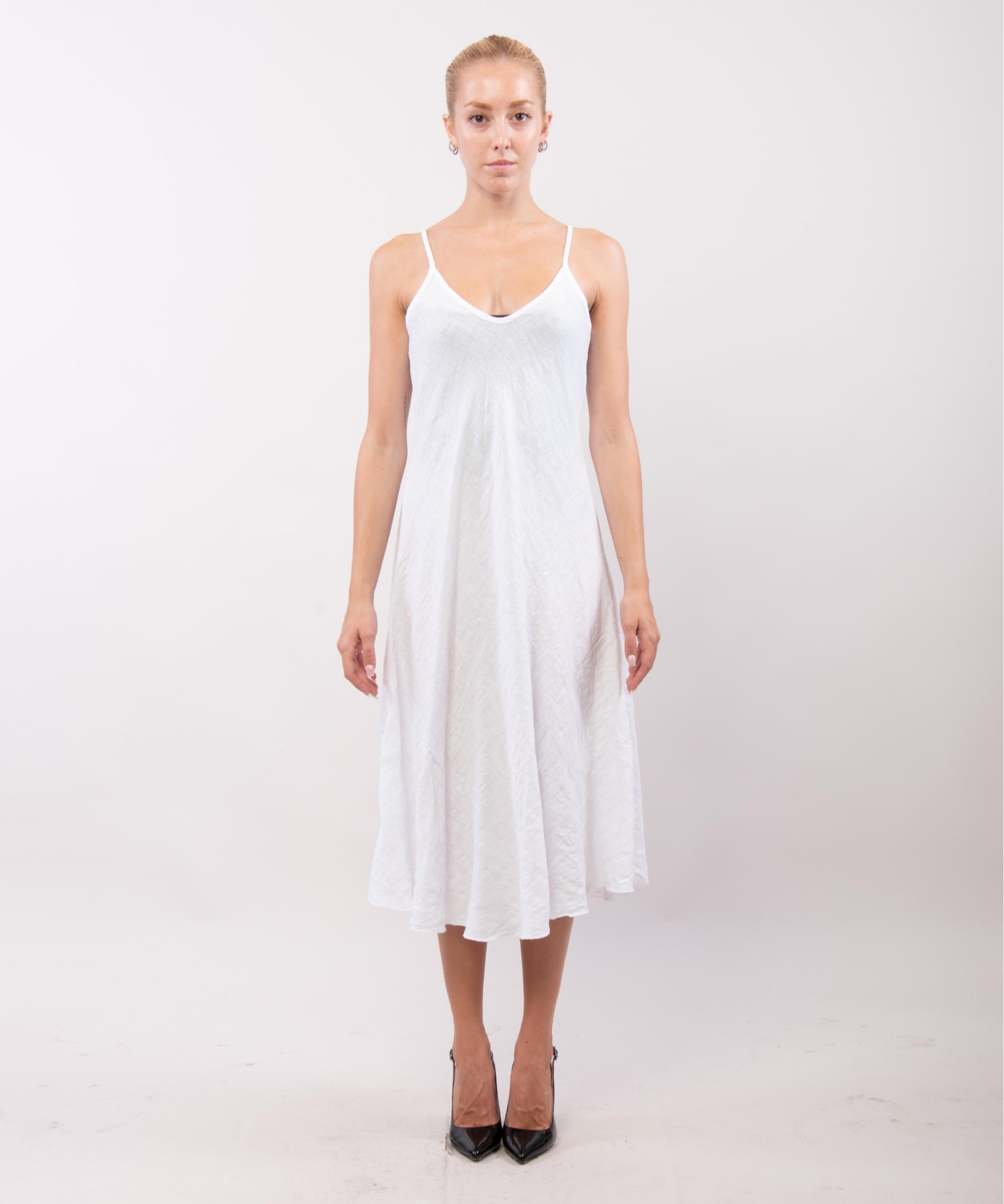 Abito Maxi a Bretelle Scollo V