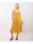 Abito Maxi a Bretelle Scollo V