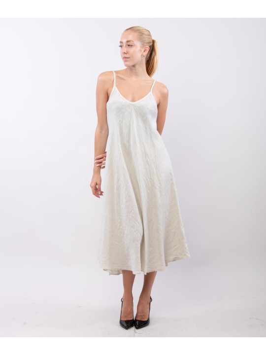 Abito Maxi a Bretelle Scollo V