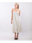 Abito Maxi a Bretelle Scollo V