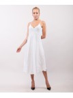 Abito Maxi a Bretelle Scollo V