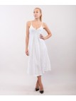 Abito Maxi a Bretelle Scollo V
