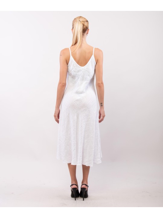 Abito Maxi a Bretelle Scollo V
