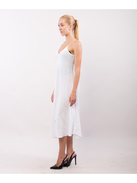 Abito Maxi a Bretelle Scollo V