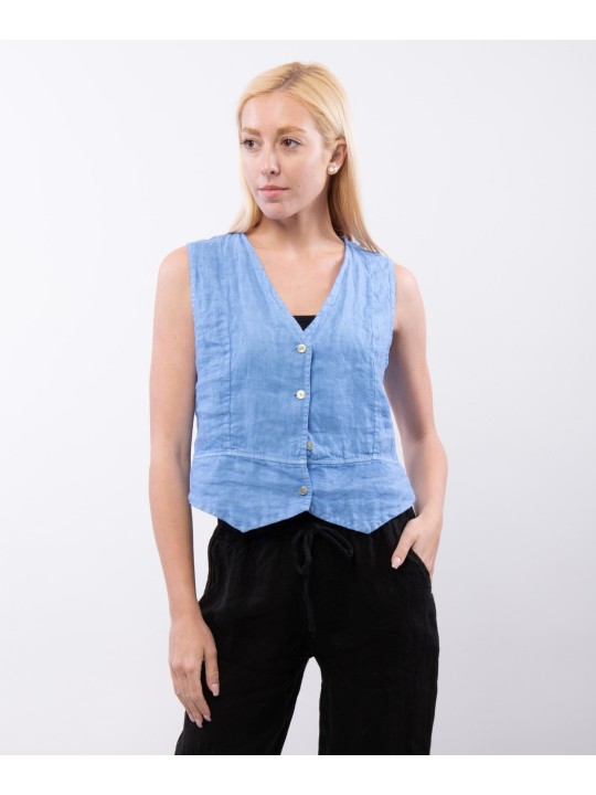 Gilet Lino