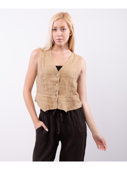 Gilet Lino