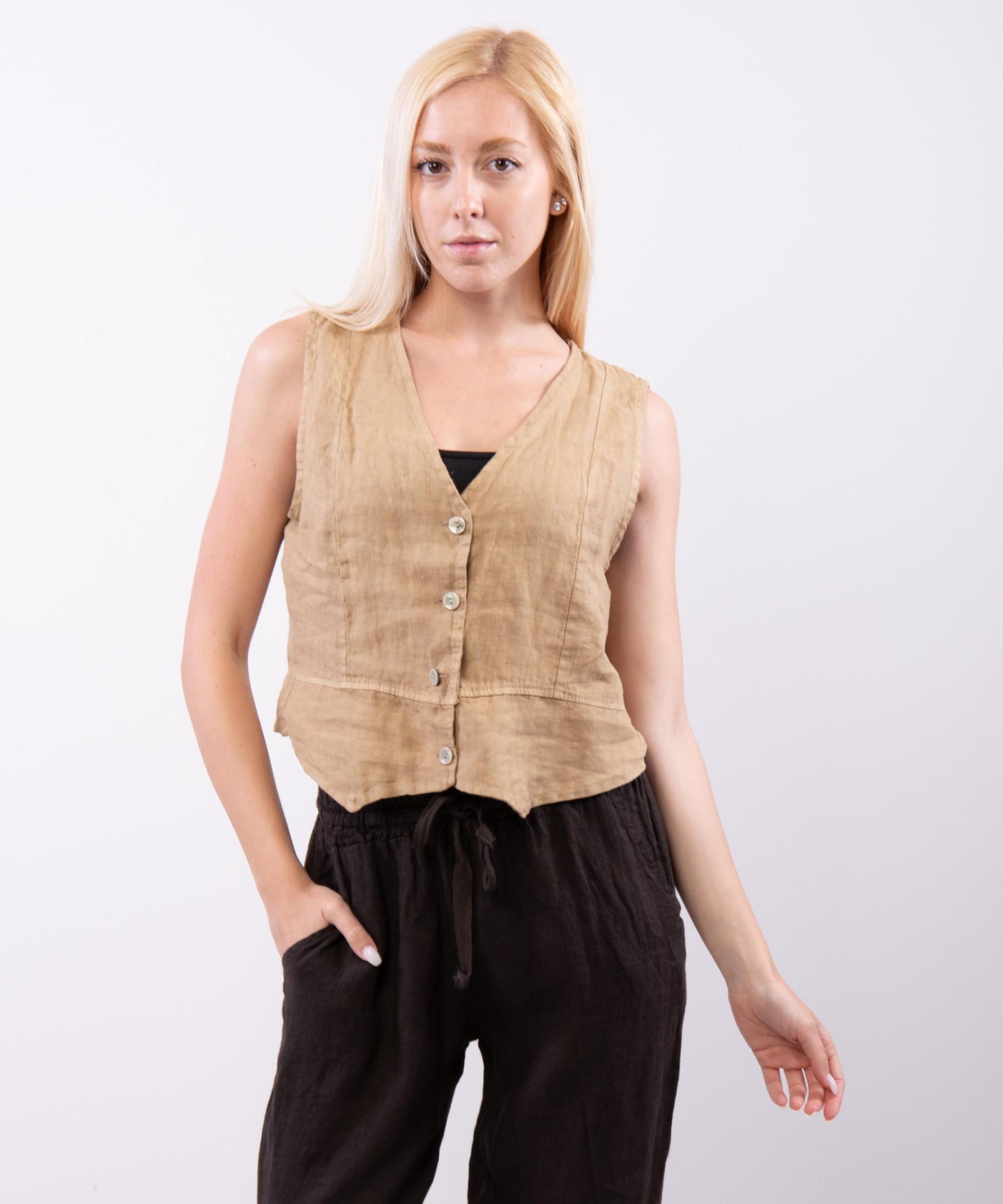 Gilet Lino