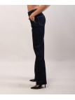 Jeans dritto con cucitura verticale