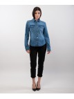Camicia di jeans scura