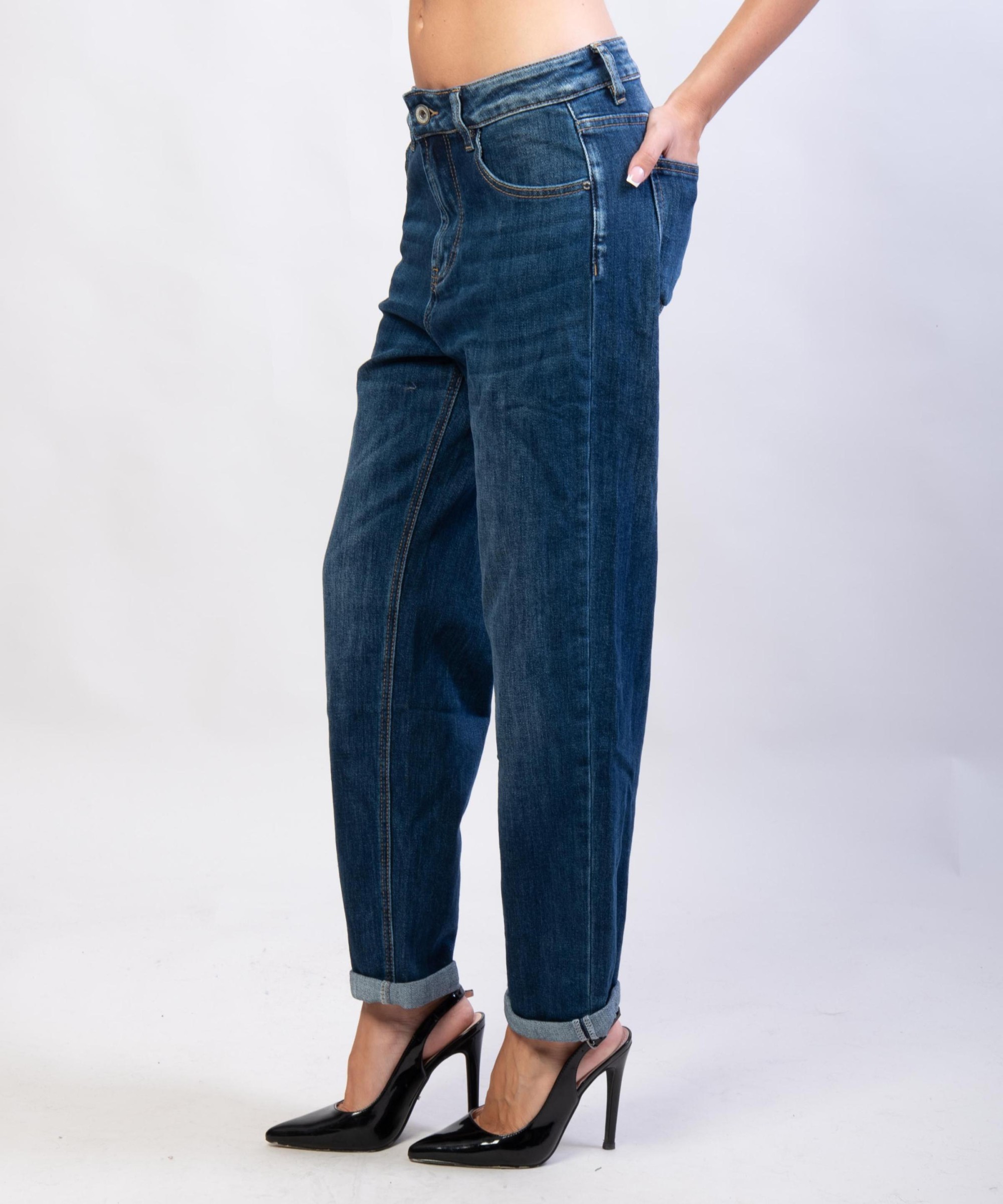 Pantaloni Jeans Relaxed