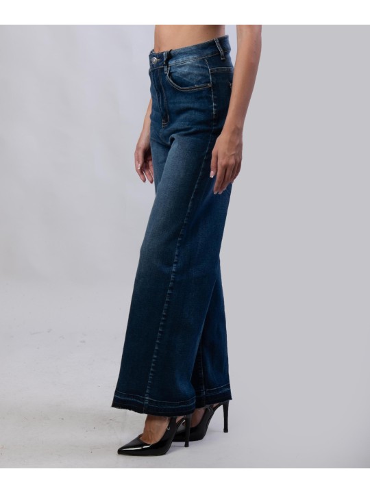 Pantaloni Jeans a Palazzo