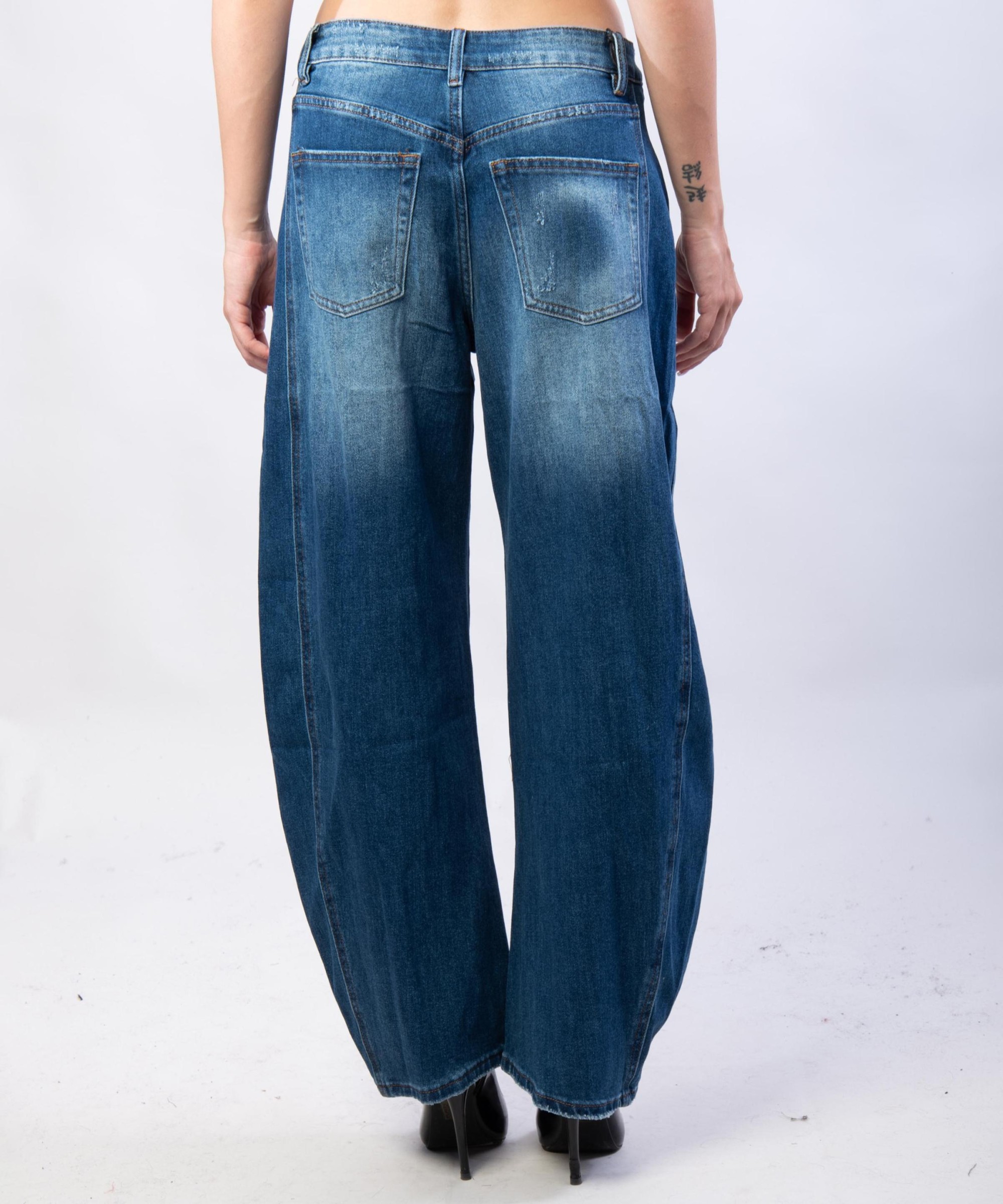 Pantaloni Jeans a Palloncino