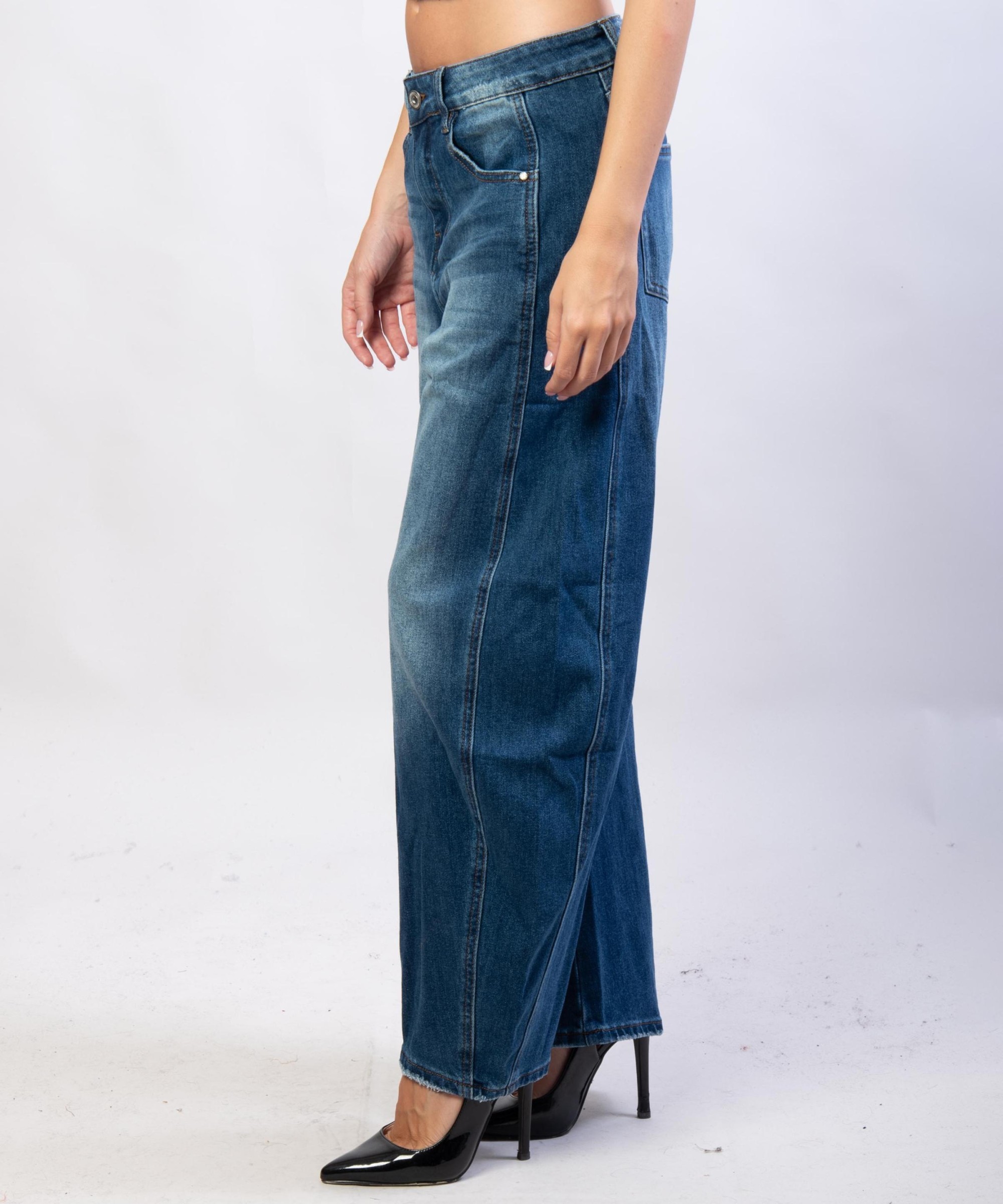 Pantaloni Jeans a Palloncino