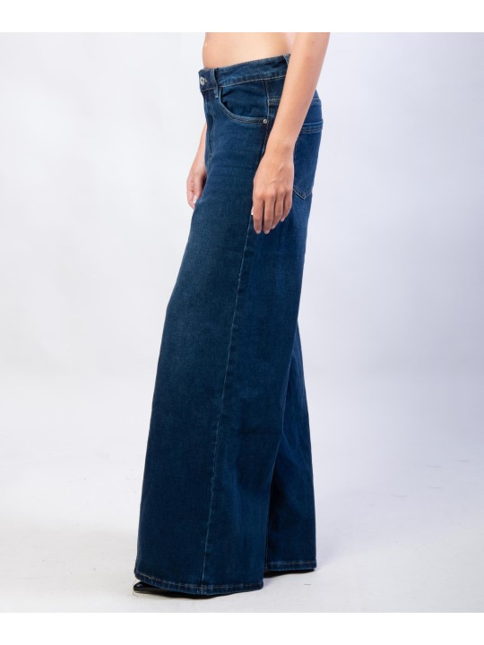 Pantaloni Jeans a Palazzo