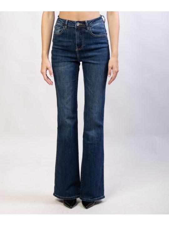 jeans a zampa lungo