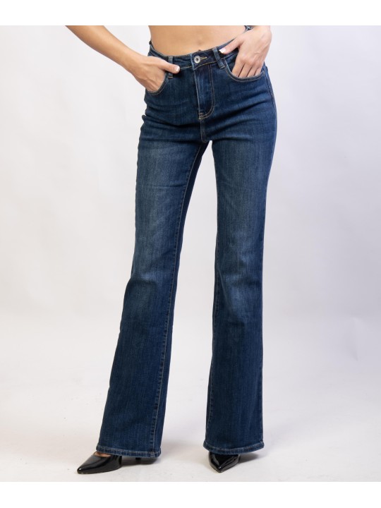 jeans a zampa lungo