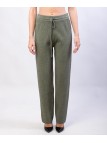 Pantaloni a palazzo in maglia