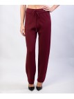Pantaloni a palazzo in maglia