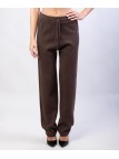 Pantaloni a palazzo in maglia