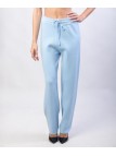 Pantaloni a palazzo in maglia