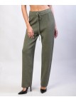 Pantaloni a palazzo in maglia