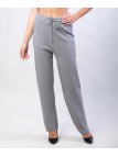Pantaloni a palazzo in maglia
