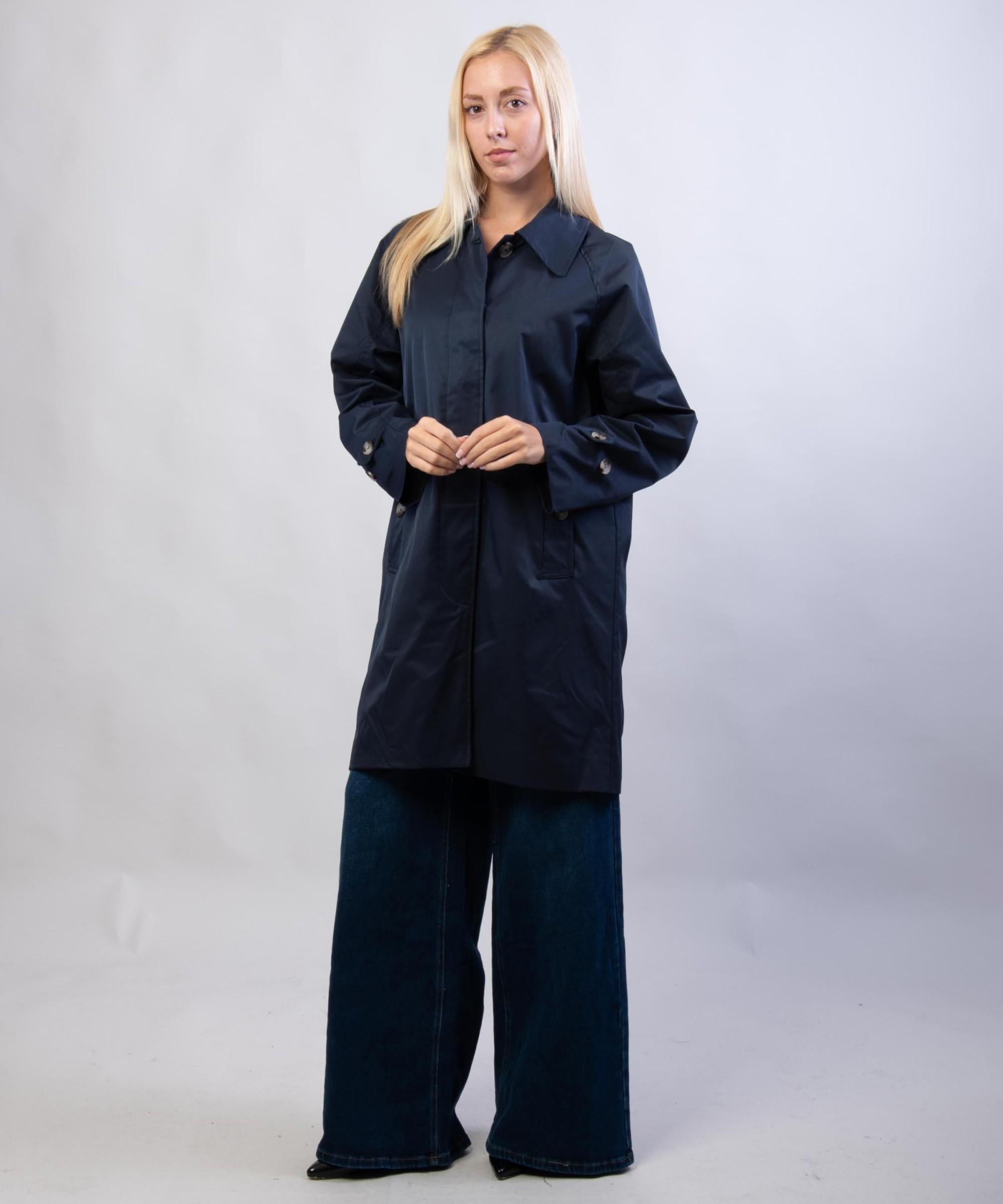 Cappotto Trench Raglan