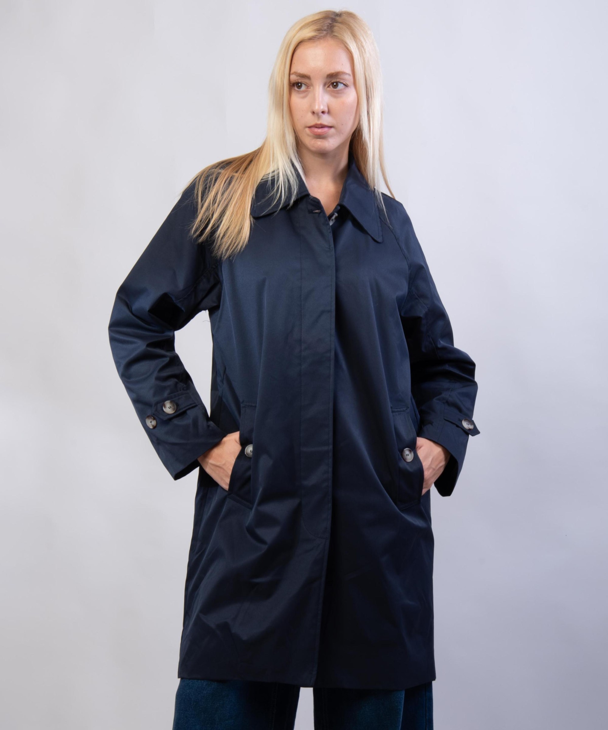 Cappotto Trench Raglan
