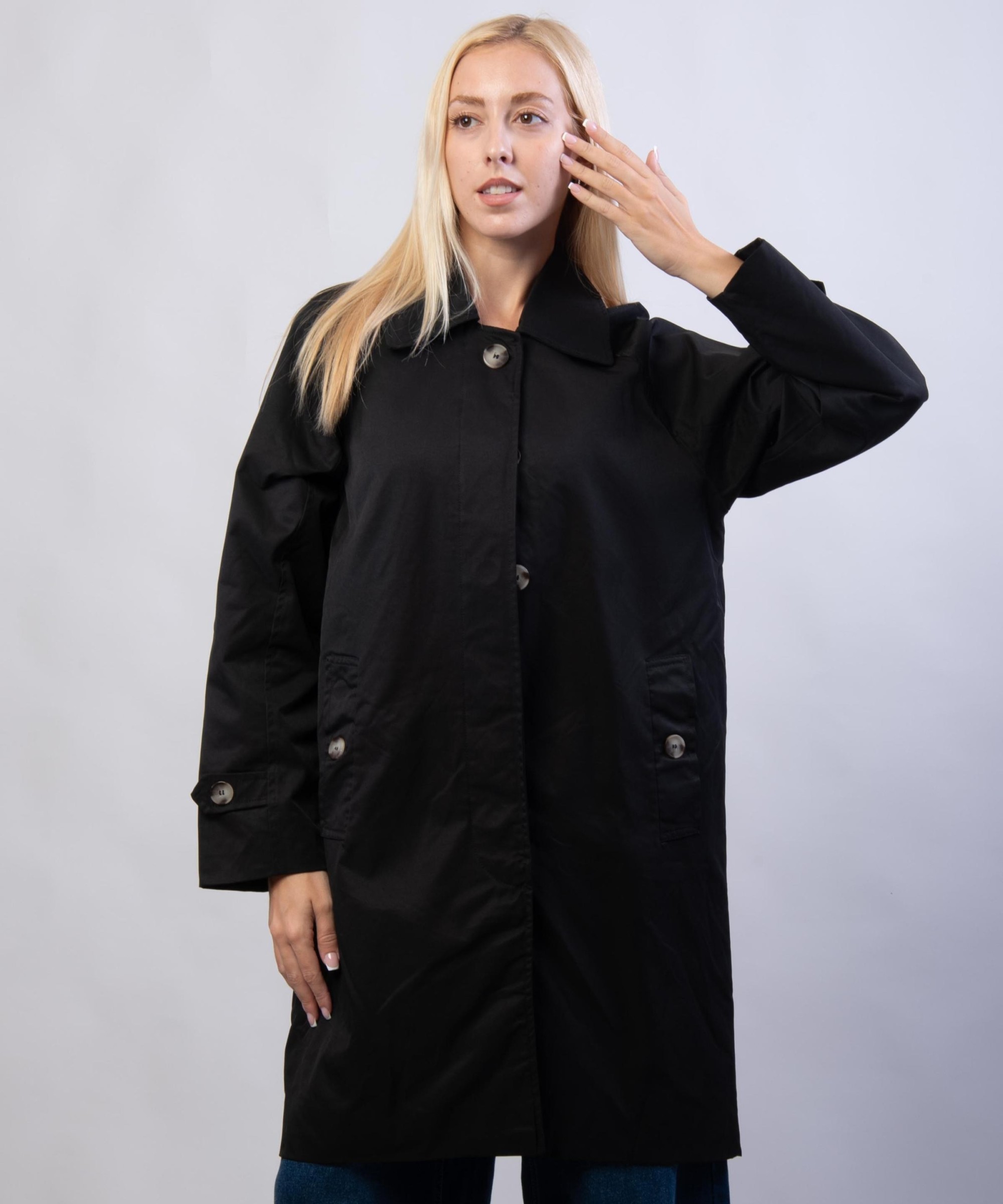 Cappotto Trench Raglan