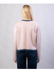 coprispalle doppio tessuto con borso in jeans