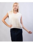 gilet con pelo