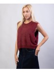 gilet con pelo