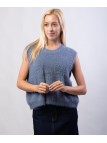 gilet con pelo