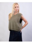 gilet con pelo