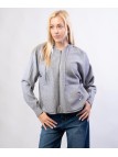 coprispalle con zip e cappuccio