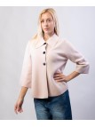 giacca in maglia con bottoni grandi