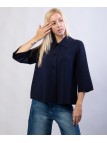 giacca in maglia con bottoni grandi